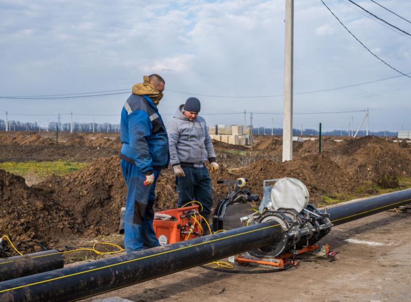 Строительство и монтаж газопровода для коммунально-бытовых объектов в Тихорецке 